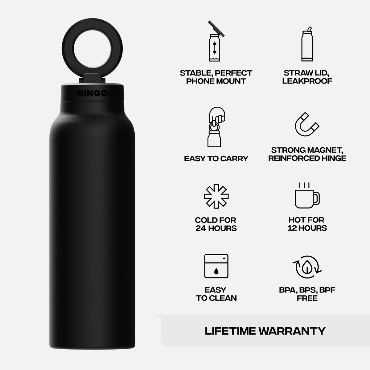 Ringo Pro (710 ml) Black